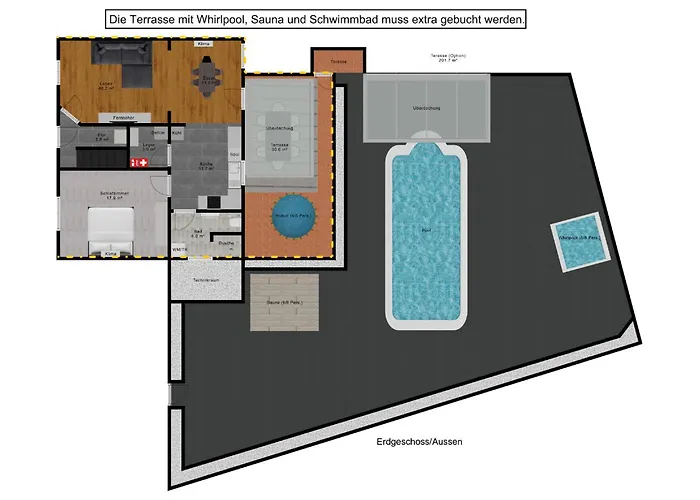 Neuboerger Mit Hottub 度假居